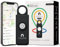 Noyzie Personal Alarm for Women with GPS Tracker - Locate Loved Ones with Apple ‘Find My’ App- USB Rechargeable Safety Alarm - 130db Siren, Bluetooth Key Finder & Low Battery Indicator (Eclipse Black)