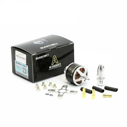 2212 A2212 II 980KV 1400KV 2450KV Bürstenloser Motor 3mm Schaft geeignet für Sunnysky 2~3S Batterie Festflügel Vierachsen Multirotor Drohnen (1 Stück A2212 1400KV)