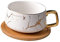 SHOWERORO Set Tazzine Da Caffè Motivo Delicato Tazza Da Caffè in Ceramica Delicata Tazza Da Latte Accessorio