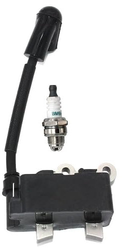 LSSOZMD [Ersatzteile für Gartengeräte] Zündspule for Zündkerze for Ryobi RY251PH RY252CS RY253SS RY254BC Freischneider [Zubehör]