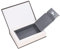 Book Safe Lock Box, Gefälschte Buchbox Lifelike Book Money Case Diversion Safe mit 2 Schlüsseln Small Lock Box Zum Speichern von Bankkarten und Anderen Wichtigen Artikeln (Traum von der roten