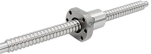 Vite a ricircolo di sfere CNC a movimento lineare Dado a vita singola con estremità lavorate Vite a sfere Dado lavorato + Vite a sfere SFU4010 da 1200-1500 mm(1300MM)