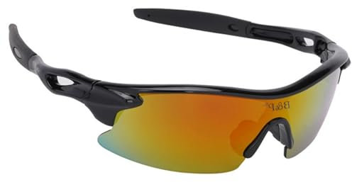 Uitndvyte Fahrradbrille, Laufen, Ski, Sportbrille, winddicht, Kinder-Sonnenbrille, Rennradbrille mit austauschbaren Gläsern
