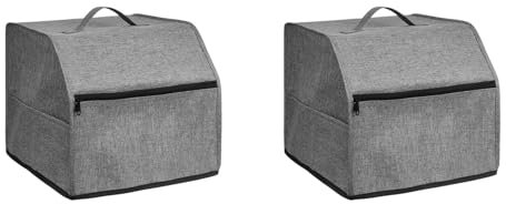 Foollusiie 2X Abdeckung f¨¹r Overlock-N?hmaschinen mit Zur Aufbewahrung, Staubschutzh¨¹lle f¨¹r N?hmaschinen der Meisten Standard-Overlock-N?hmaschinen