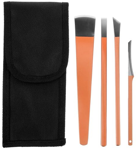 UTHCLO 1 Satz Pediküre Set Teiliges Werkzeug für Eingewachsene Zehennägel Fußpflege Wiederverwendbar Aufbewahrungstasche Langlebig und Rostfrei