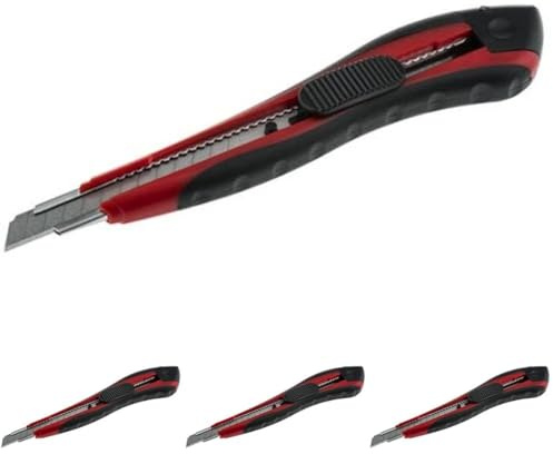 Facom - 844S9_31999 - Cutter 9 mm à lame sécable 844S9 (Lot de 4)