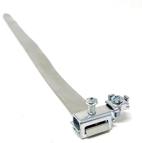Pollmann Erdungsbandschelle EB 2, mont., 1/8, 428mm, 1 Stück