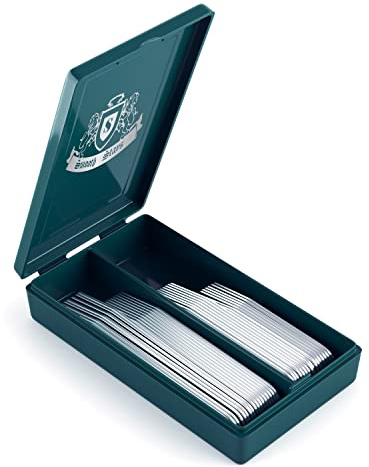 36 Premium Metal Collar Stays in a Plastic Box, Order the Sizes You Need (2.2, 2.35, 2.5 & 2.75)