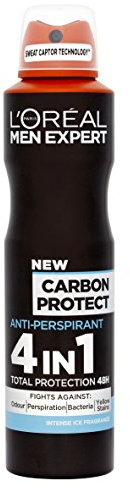 L'Oreal Men Expert Carbon Protect Deodorant, 250ml