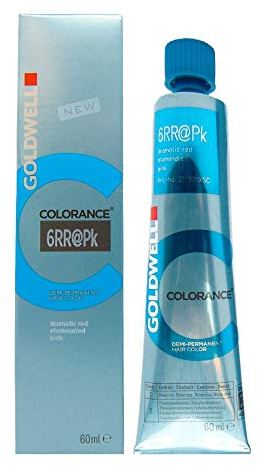 Goldwell Colorance Demi-Permanent Hair Color, 6RR@PK, Dramatic Red, 2.03 Fl Oz