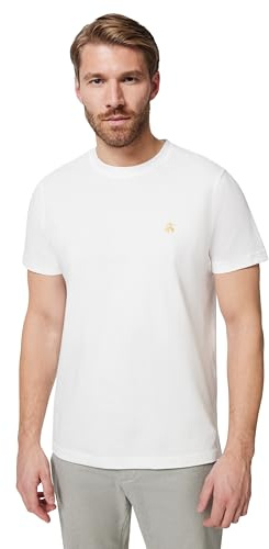 Brooks Brothers Men's Supima Cotton Short Sleeve Crewneck Logo T-Shirt