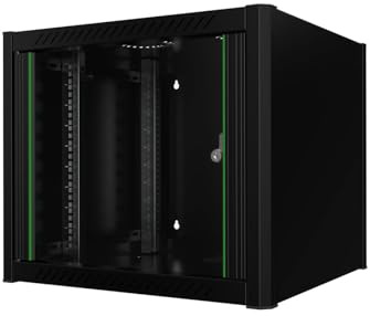Lanview Rwm09u56bl Rack 9u Da Parete Nero (19 9u Rack Wall Mount 600 X - 560 X 512mm - Black - Warranty: 60m)
