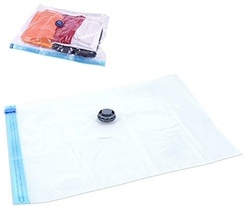 ORION Vakuumbeutel für Kleidung und mehr Bettwäsche 100 x 130 cm Staubsauger Vakuumierbeutel Vacuum Storage Bags