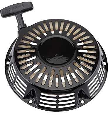 WOOSTAR Rückstoßstarter Ersatz für GX390 GX340 GX610 GX620 188F 11PS 13PS 18PS 20PS Motor Schwarz