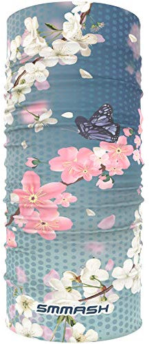 SMMASH Schlauchschal Loop Schal Damen Herren Multifunktionstuch Halstuch Universell Elastisch Gesichtsmaske Halswärmer Mundschutz