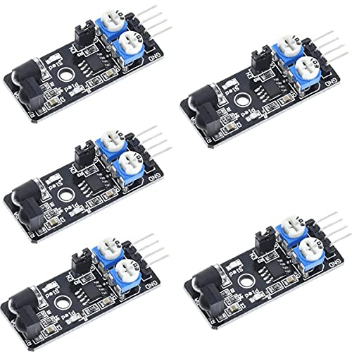 Youmile 5 Stück KY-032 Infrarot Hindernisvermeidung Sensormodul Infrarotsensor Smart Electronics Keyes 4pin IR für Arduino DIY Smart Car Robot