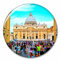 Italy Cathedral Rome Fridge Magnet Decorative Magnet Tourist City Travel Souvenir Collection Gift Strong Refrigerator Sticker