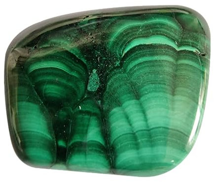Malachite Roulée de 2 à 3 cm du Congo, Pierre naturelle Lithothérapie, 1 Unité