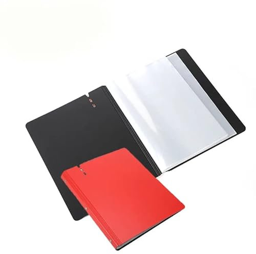 Classeur de présentation A4 avec porte-stylo 80 pages 160 vues Transparent