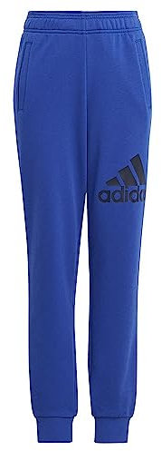 adidas Unisex Kinder Essentials Regular Fit Big Logo Cotton Pants, semi Lucid Blue/Legend Ink, 7-8 Years
