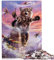 Puzzles für Erwachsene, Teenager, Monsterkatze, Empire State, 1000-teiliges Puzzle, geeignet für Erwachsene und Jugendliche ab 12 Jahren, Papppuzzles, Familienspaß, Puzzles, Größe: 26 x 38 cm