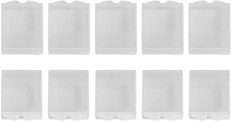 10pcs Clear Plastic Dampproof Battery Holder Storage Box Case Container with Fine Craftsmanship for 3 4 5 6