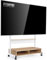 FITUEYES Support TV roulettes pour Ecran de 70 à 100 Pouces Chariot Meuble TV Hauteur Réglable Max. VESA 850x600 mm jusqu'à 80 kg