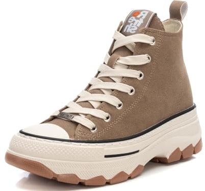 REFRESH Damen 172317 Sneaker, Taupe, 38 EU