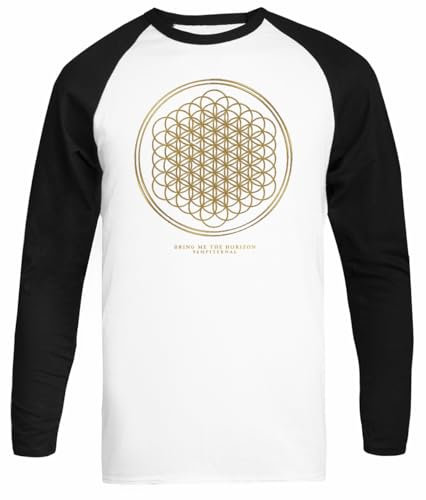 3D Sempiternal Unisex Baseball T-Shirt Weißes Langarm-T-Shirt