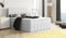 Moderne Boxspringbett MERA Premium Bett mit Bettkasten Ziernähten Bonell Matratze H3 Federkern Topper Polsterbett Doppelbett Schlafzimmer (Weiss - Madryt 120 (Kunstleder), 200x200)