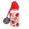 BARBACADO Bouteille Gourde Enfant 500ml avec Paille & Cordon - motif COCCINELLE