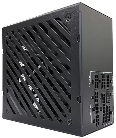 LC-POWER ATX PC Netzteil 650W, PCI-Express 5.1 80 Plus Gold, 135mm Lüfter, Vollmodularen Kabelmanagement Integrator Pro Serie LC6650G-SI V3.1