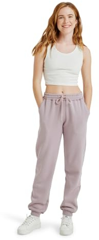 Roxy Elastic Waist Pants SURF Stoked Pant Brushed Women's Purple L
