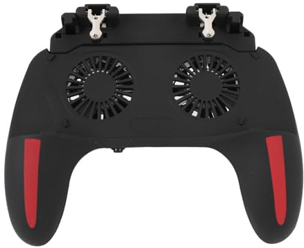 Mobiler Gaming-Controller, Gamepad mit 2 Geschwindigkeiten, Dual-Lüfter-L1- und R1-Trigger, Gaming-Konsolengriff. Verwandeln Sie Ihr Telefon in eine Gaming-Konsole