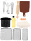 TOYANDONA 1 Set Backzubehör für die Küche Gadget Artikel Zauberstab Produkt Figur puppenhauszubehör Dollhouse Accessories Kekse Mini-Eiermischer Tiny House Backzubehör Plastik