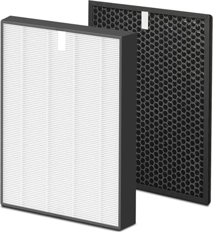 WVGFAUXA HEPA Filter FY2422 FY2420 Replacement Filter ,Compatible For Philips ,Air Purifier AC2887 AC2889 C2882 AC2878 C3824 AC3822