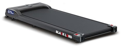 BLACK LORD Laufband 2,2 PS – Laufband mit Geschwindigkeitsregelung 1-9 km/h für Zuhause, Büro & Fitnessstudio, Elektro-Heimtrainer für Walking, Jogging & effektives Training(Schwarz)