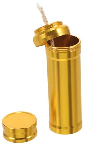 HEMOTON Mini Alkoholbrenner Alkohol für Camping und Outdoor Leichtgewichtige Heizlampe für Experimente