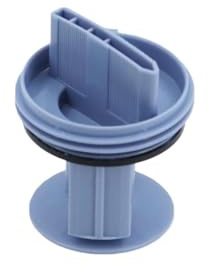 Washing Machine Water Pump Filter Plug Knob ，Compatible for Siemens，Compatible for Bosch， IQ300 IQ500 IQ700 Drain Pump Filter Cover Drain Plug(1pcs)