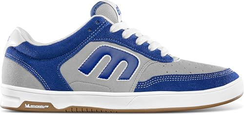 Etnies Serin Michelin – Pro Skate Shoe with Michelin Performance Rubber Outsole, Force Shield Upper, STI Level 1 Comfort, Reinforced Toe & Heel, Durable Street-Skate Design