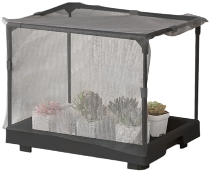 TyCylKu Mini Invernadero De Interior | Casa De Cultivo Pequeña para Plantas | Protección Invernal para Huerto Urbano En Jardín Terraza Balcón
