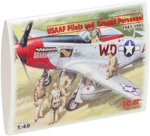 ICM ICM48083 48083 - USAAF Pilots und Ground Personnel 1941-1945