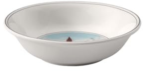 Villeroy & Boch Design Naif Individual Bowl, 14 cm, Premium Porcelain, White/Colourful