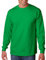 Gildan - 100% Cotton Long Sleeve T-Shirt. 5400, Irish Green, Medium