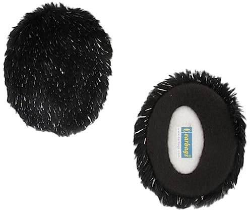 Earbags Ohrenwärmer Fashion, Kunstfell Glitter, M