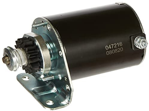 GREENSTAR - Elektrischer Anlasser – Ritzel 16 Zähne – Induktion 108 mm – für Modelle Einzylinder Briggs & Stratton – Originalteil 399169, 490420, 494990, 497401, 497461, 499521, 691262, 79512. 1 Stück
