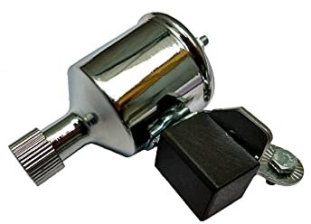 G.I. Fahrrad Stahl Dynamo 12 Volt Reibungsgenerator mit Befestigungsklemme für Fahrradbegeisterte und für DIY-Projekte