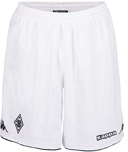 Kappa Herren Borussia Mönchengladbach Trikot-Shorts, 001 White, XXL