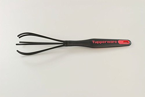 TUPPERWARE Griffbereit Rührbesen rot-schwarz D220 Schneebesen TOP-Rührbesen 17360