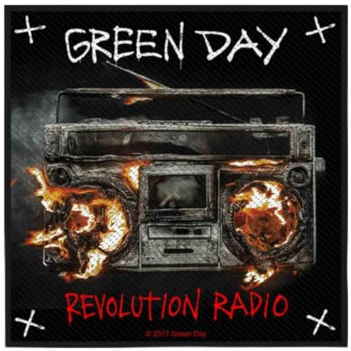 Green Day Patch Revolution Radio Aufnäher